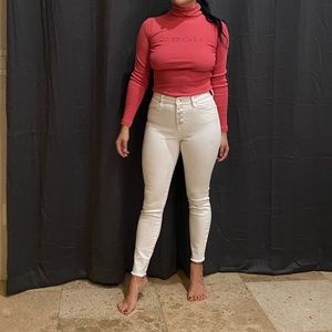 Pink Bebe turtle neck